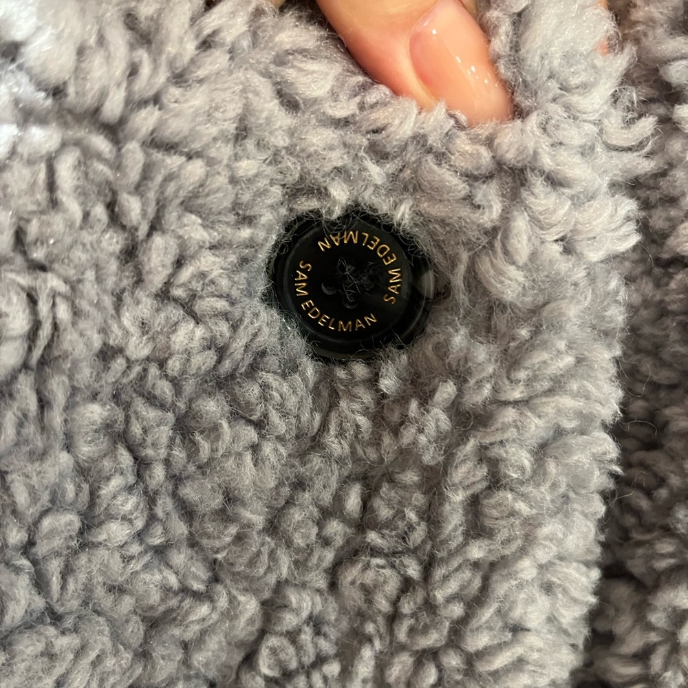 Sam Edelman Gray Teddy Jacket - image 4